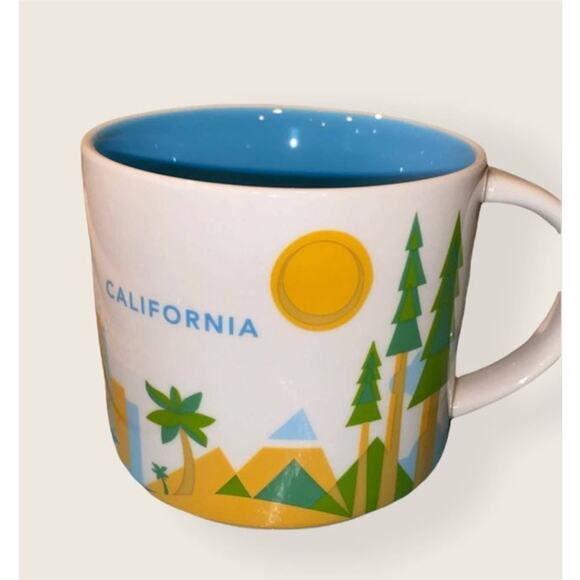 Starbucks YOU ARE HERE Collection California 2015 Collector Coffee Mug - Picture 1 of 5